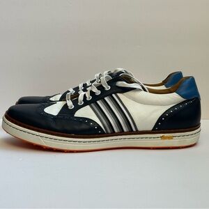 ROYAL ALBATROSS Club Crew - White & Navy